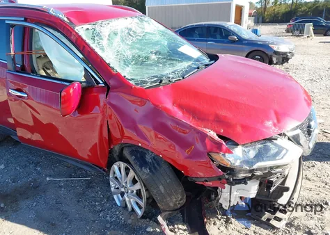 2017 Nissan Rogue Sv z USA, uszkodzony, nr VIN JN8AT2MT7HW393925